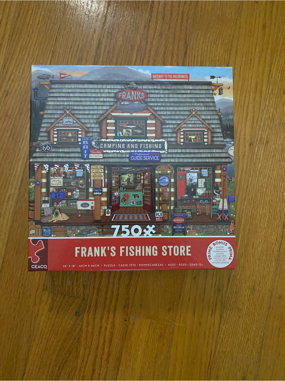 750-Piece Jigsaw Puzzle - Colorful Illustration